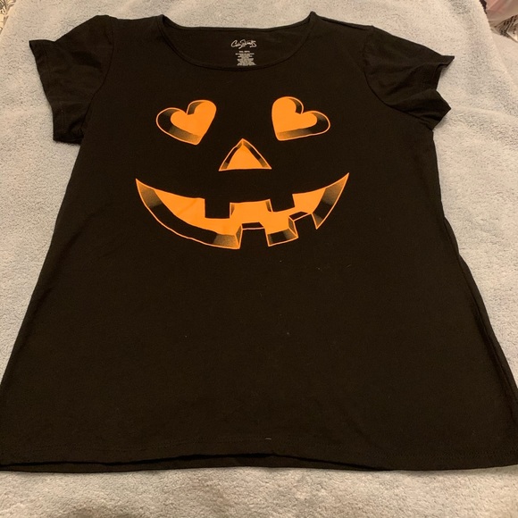 City Streets Other - 🌼 🎃 City Streets Girls Shirt Size 2XL 20 1/2 Halloween Pumpkin Shirt